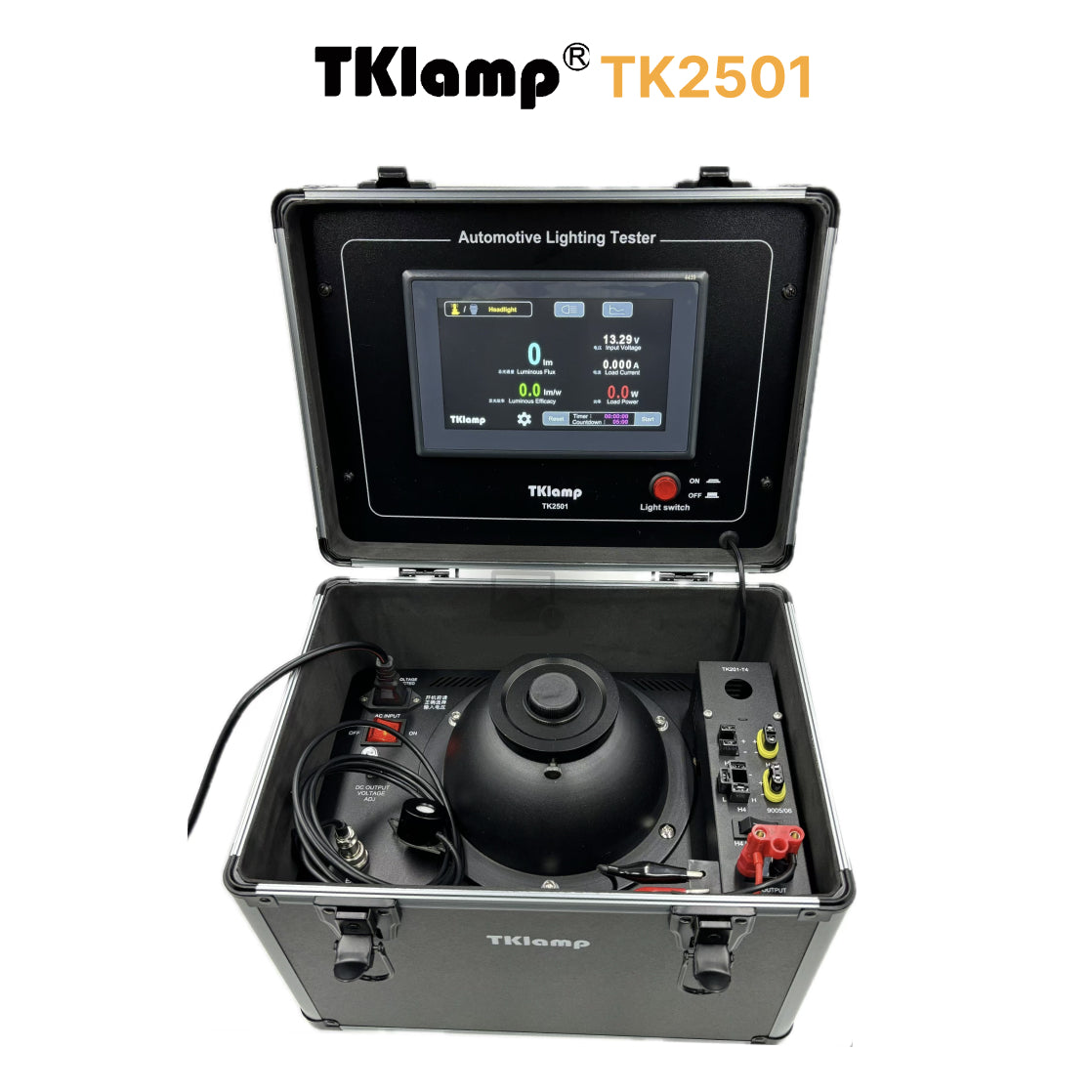 TK2501E Dual-Function Automotive Lighting Tester - Integrating Sphere